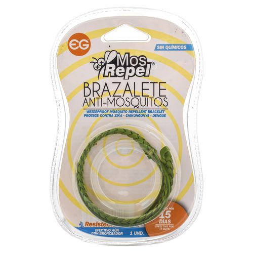 Brazalete Cuero Mosrepel