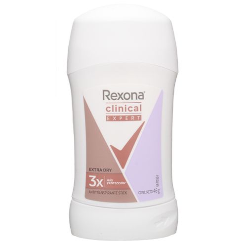 Desodorante Rexona Dama Clinical Extra Dry Barra - 46g