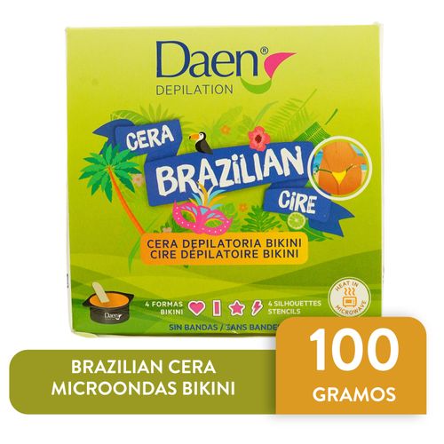 Cera Depiladora Brazilian Microondas Bikini - 100 g