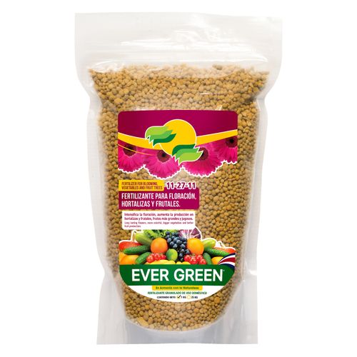 Fertilizante Granulado Ever Green 11-27-11 -  1Kg