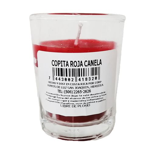 Copita Roja Frangus Con Aroma A Canela