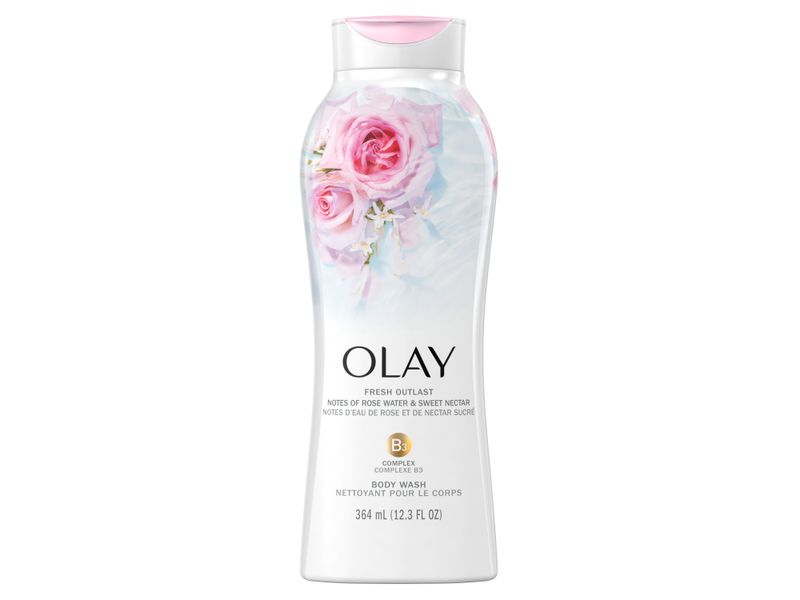 Body-Wash-Olay-Fresh-Outlast-Rose-Water-Sweet-Nectar-364ml-2-85616