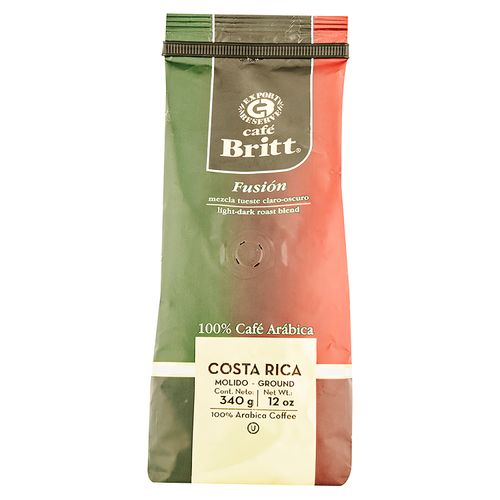 Café Britt Molido Fusión - 340 g