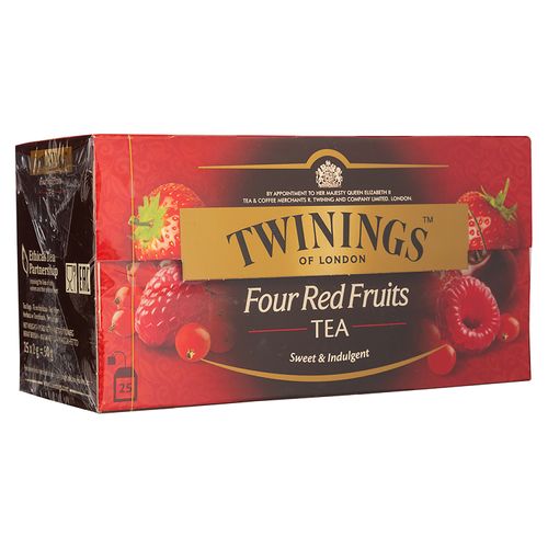 Té Twinings Negro 4 Frutas - 50 g