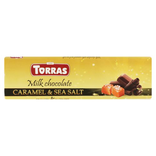 Chocolate Torras con leche caramelo y sal marina  - 100 g