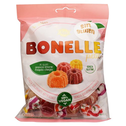 Gomitas Fida bonelle sabor fresa limón naranja cereza bolsa -120 g