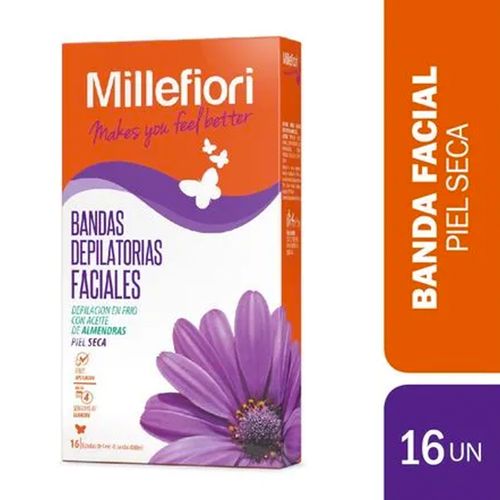 Banda Depiladora Millefiori Facial Piel Seca