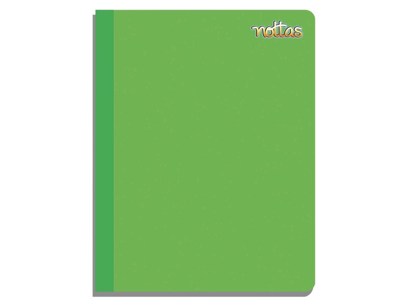 Cuaderno-Nottas-Cosido-Peque-o-Verde-Rayas-100-Hojas-1-83271