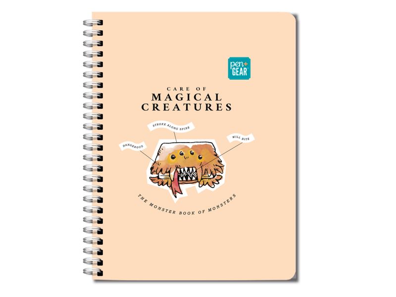Cuaderno-Pen-Gear-Magical-Creatures-Doble-O-Prof-100-Hojas-1-83366
