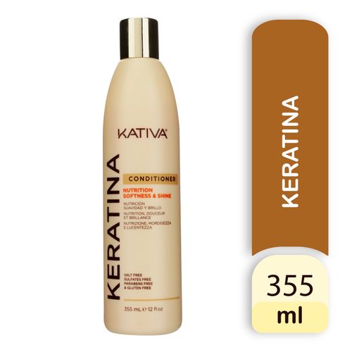Balsamo Para Cabello Kativa Keratina -355ml