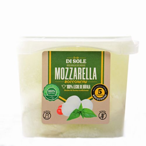 Queso blando mozzarella boconccini Bocatto di sole, libre de lactosa - 250 g