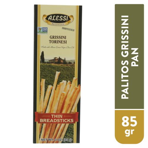 Palitos Marca Alessi, Pan Grissini -85 gr