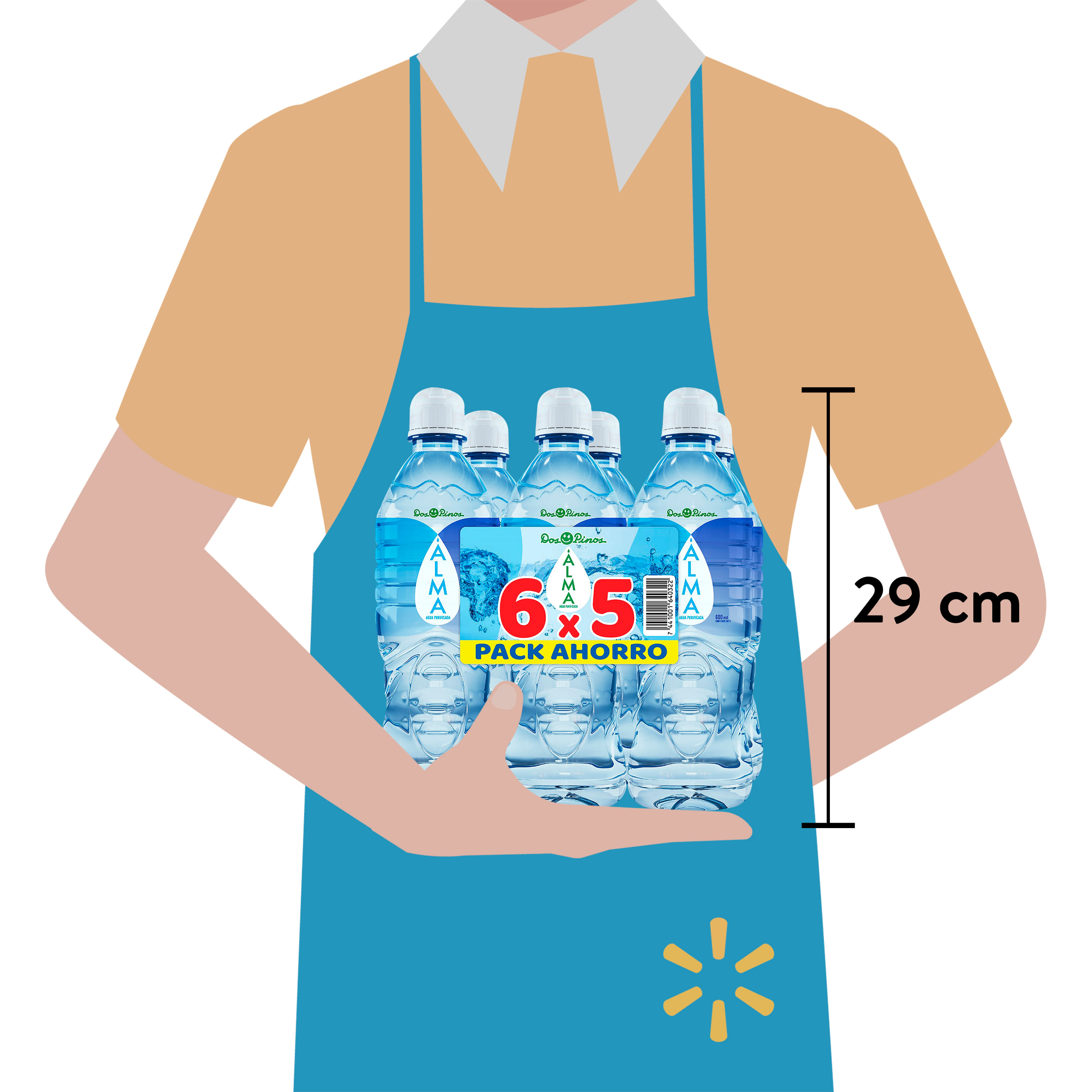 Comprar Agua Alma, 6Pack -600ml | Walmart Costa Rica