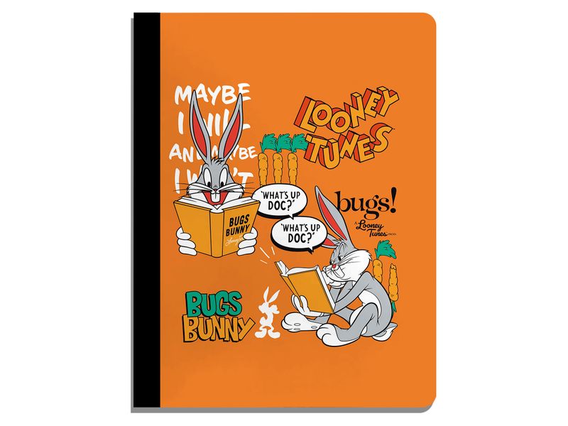 Cuaderno-Bugs-Bunny-Cosido-Pasta-Rayas-100-Hojas-1-94436