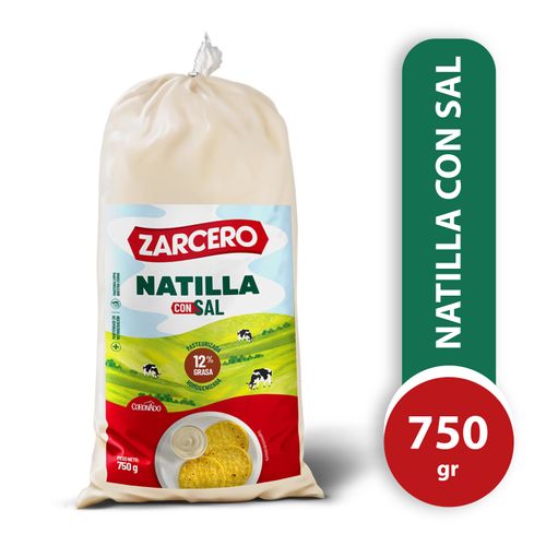 Natilla Zarcero Con Sal - 750g