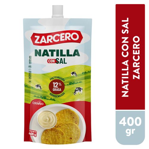 Natilla Zarcero Con Sal Doypack - 400g