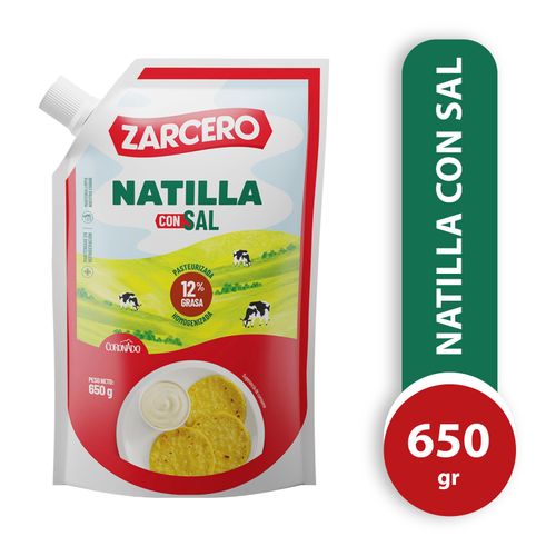 Natilla Zarcero Con Sal Doypack - 650g