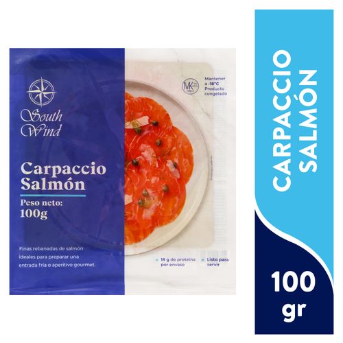 Carpaccio De Salmón Don Cristobal south wind empacado - 100 g