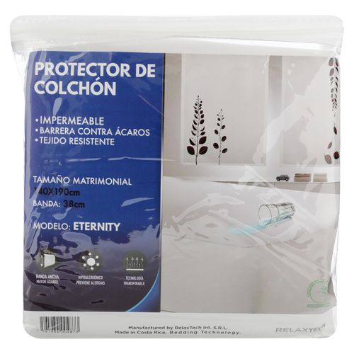 Protector de Colchón impermeable Matrimonial