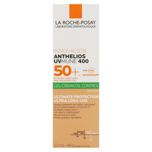 Anthelios 50+ Gel Toque S. Ccolor 50Ml X Caja