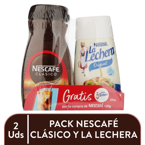 Café Nescafé Más Leche Condensada Pack - 455 g