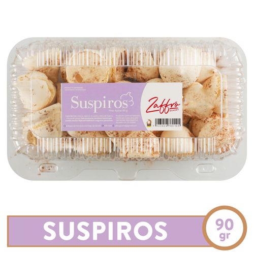 Suspiros Zaffo cubierto cocoa - 90 g