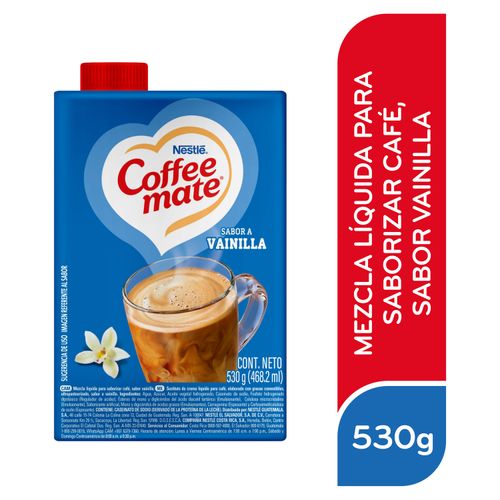 Crema Líquida Para Café Coffee-Mate Nestlé Sabor Vainilla - 530g