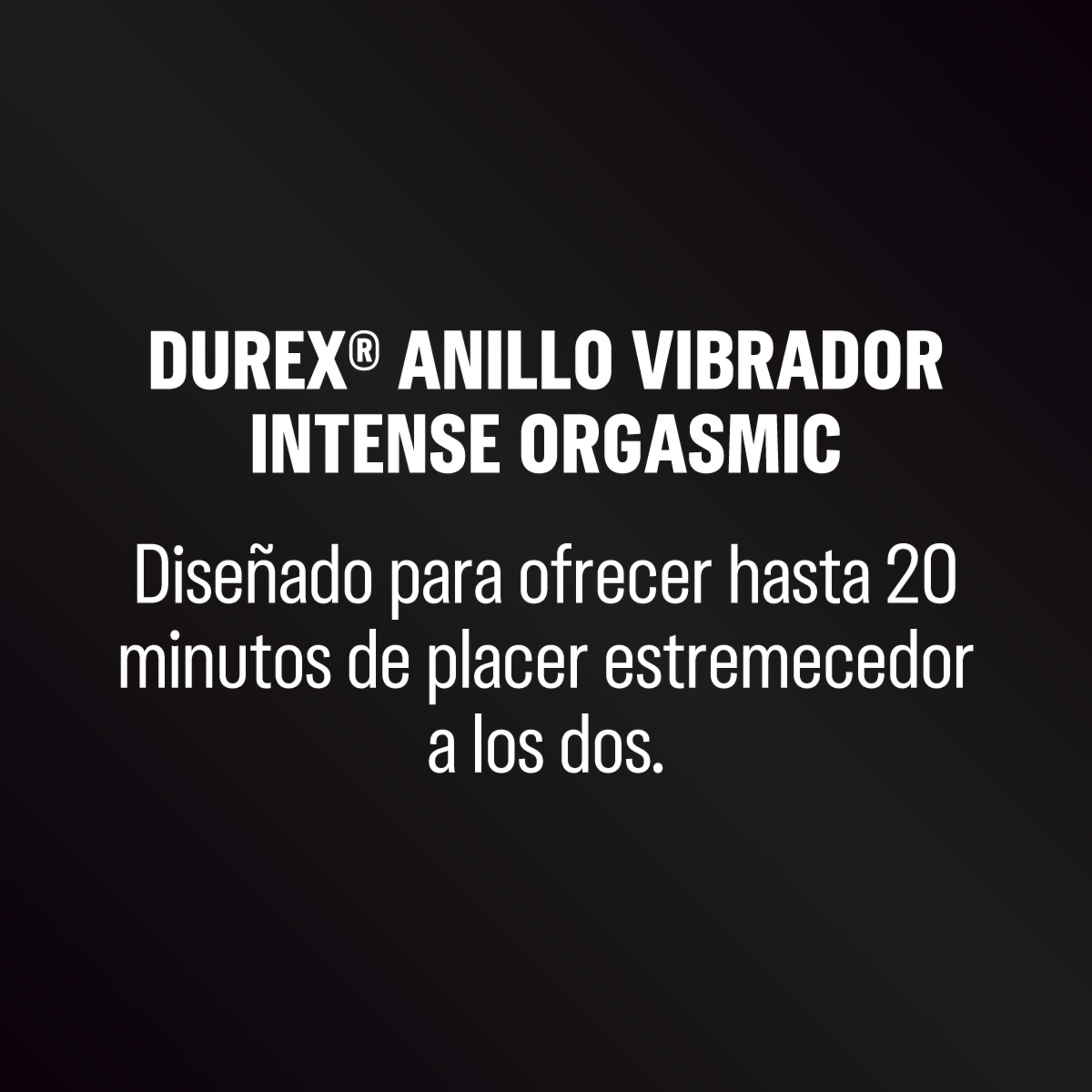 Comprar Anillo Vibrador Durex Intenso, Sensaciones Estimulantes - 1Uds |  Walmart Costa Rica - Somos parte de tu vida - Supermercado Masxmenos Costa  ...