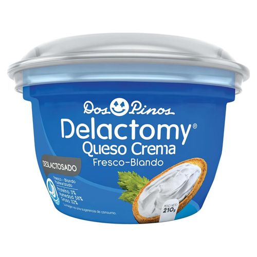 Queso Crema Dos Pinos Delactomy 210 gr