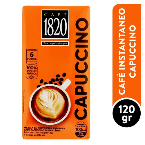 Café Instantaneo 1820 Capuccino 20Gr