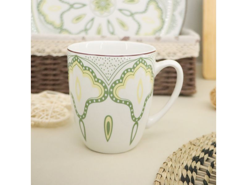 Taza-de-porcelana-Mainstays-Floral-color-verde-12-onz-4-94627