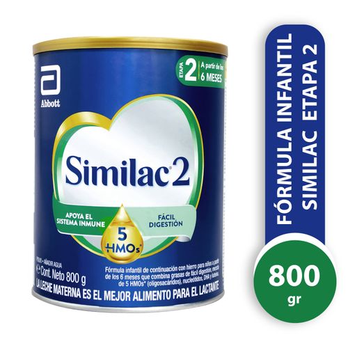 Fórmula Infantil Similac Abbott Etapa 2 - 800g