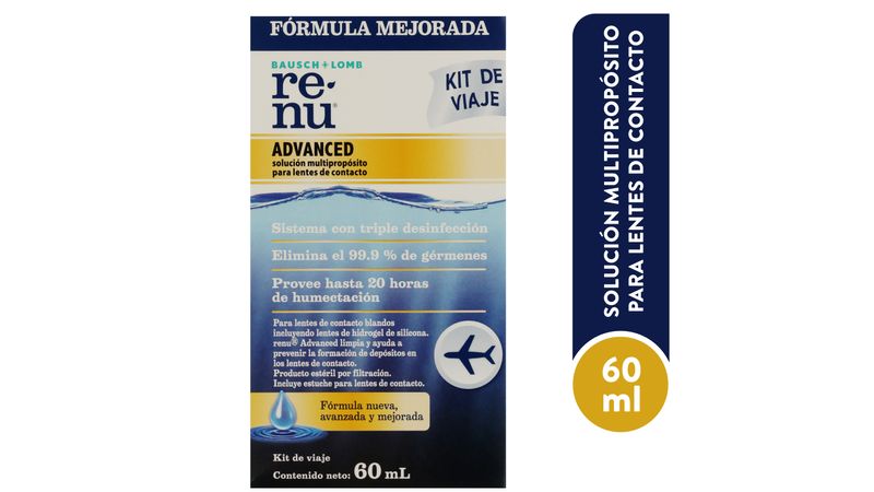 Comprar Solución Oftálmica Renu Advance -60 ml Walmart Costa