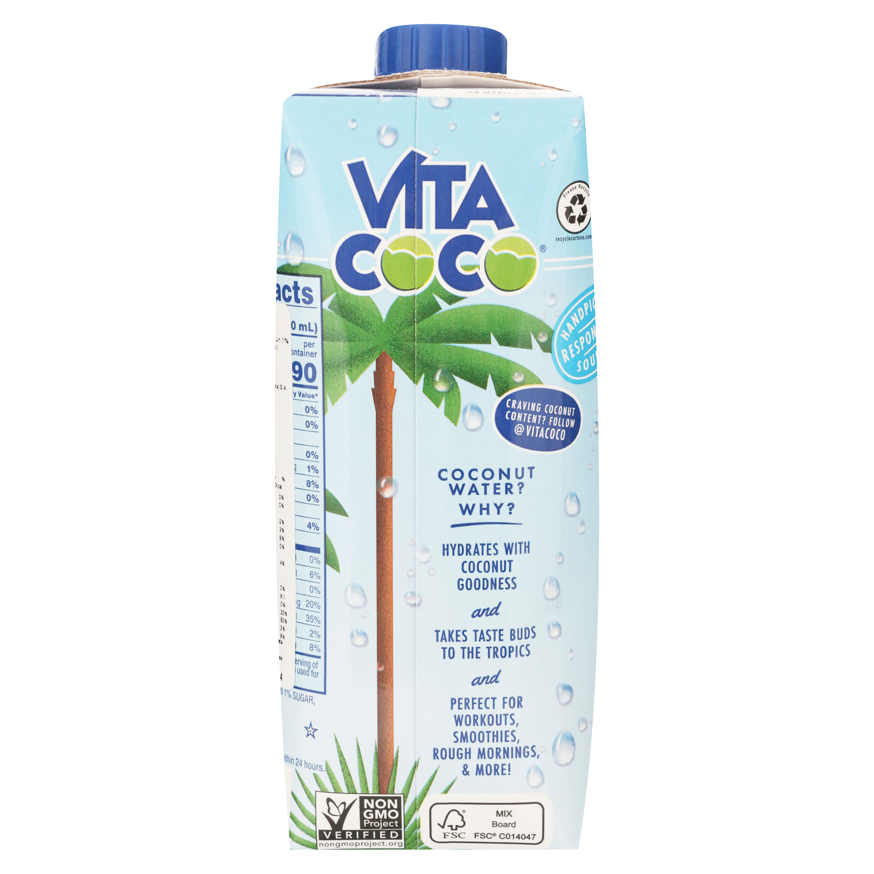 Comprar Agua De Coco Vita Original 500ml | Walmart Costa Rica