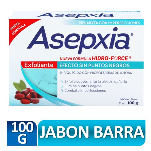 Jabón Asepxia Exfoliante Global -100g