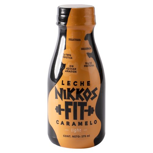 Leche Deslactosada Nikkos Fit Caramelo Light -275ml