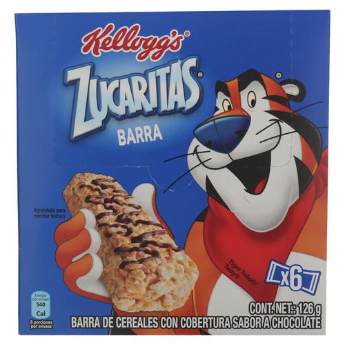 Barras Kellogg's zucaritas - 126 g