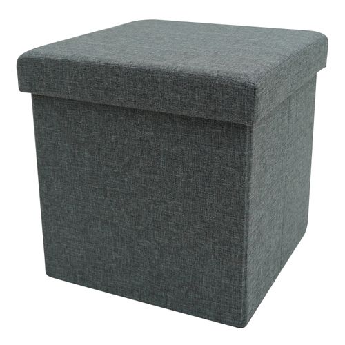 Taburete cuadrado Mainstays, color gris -38cm