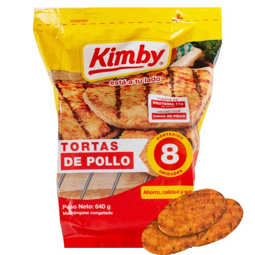 Torta Congelada Kimby Pollo -8 uds/640g