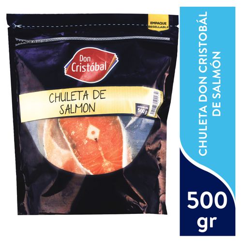 Chuleta Don Cristobal Salmón Congelado -500gr