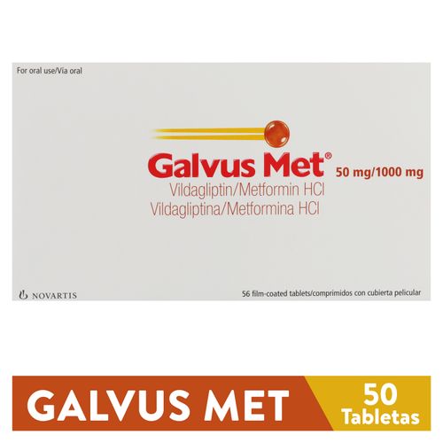 Galvus Met 50 1000Mg X56 Comp