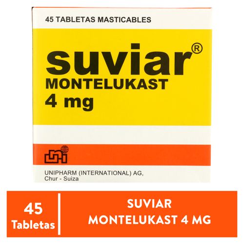 Suviar 4 Mg X 45 Tabs Masticab