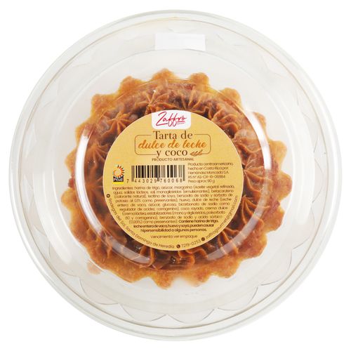Mini tarta Zaffro dulce leche y coco - 90 g