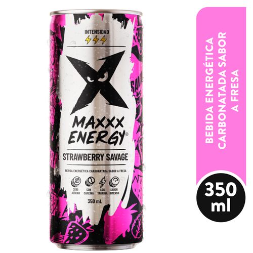 Bebida Maxx Energy Fresa - 350ml