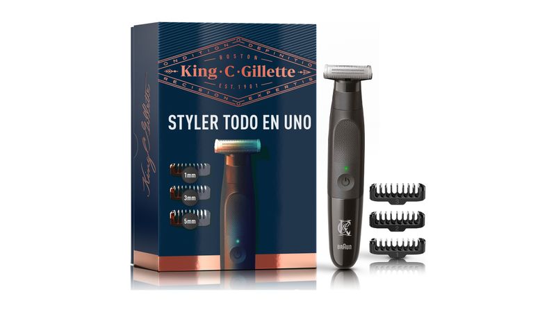 Comprar Recortadora Barba Gillette King C, Styler, Rasuradora