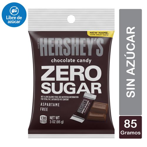 Chocolate Hershey'S Leche Zero Sugar -85gr