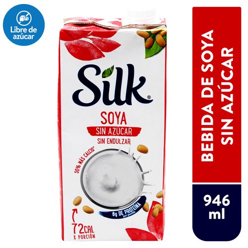 Bebida Silk Soya Sin Azúcar -946ml