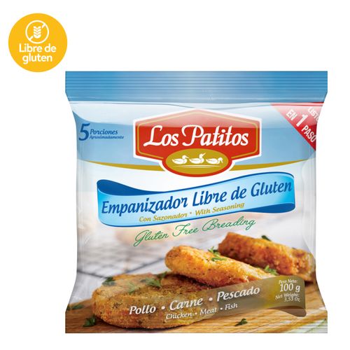 Empanizador Los Patitos libre de gluten - 100 g