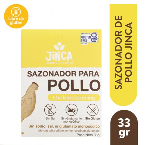 Sazonador Jinca Pollo - 33gr