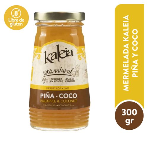 Mermelada Kaleia Pina Coco Natural - 300gr